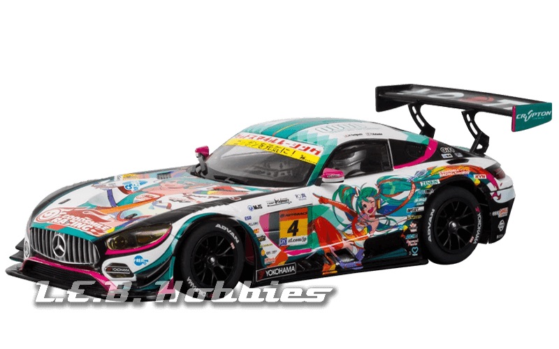 C3852 Scalextric Mercedes AMG GT3 Goodsmile Hatsune Miku (Anime) C3852 Scalextric Mercedes AMG GT3 Goodsmile Hatsune Miku (Anime)